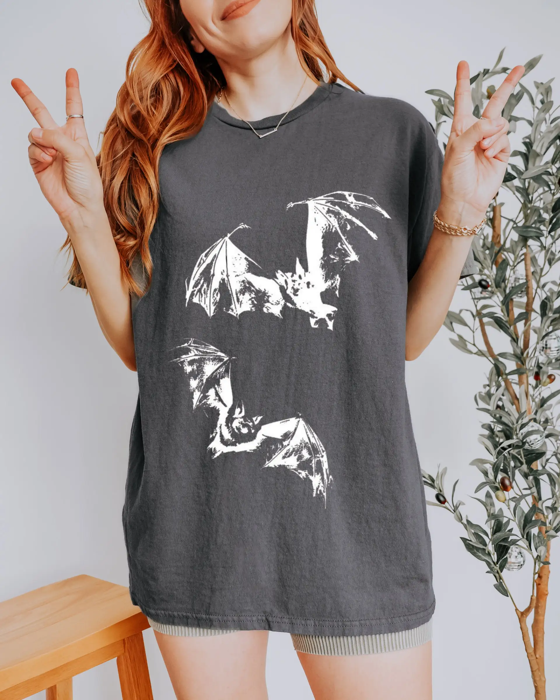 

Y2K BaT T Shirt Vintage Retro Design 2000s Style Nostalgic Fashion Heavy Cotton
