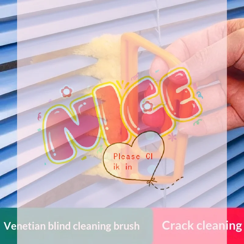 Blinds Window Cleaning Brush, Detachable Washable Blinds Dust Removal Brush, Blinds Duster, Household Dust Brush For Window Blin