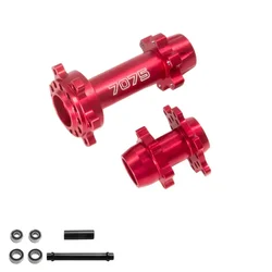 Wheel Axles Rear Axles Metal Wheel Axles for LOSI 1/4 Promoto MX Motorcycles Toy