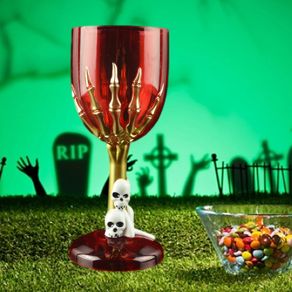 Random Decoration Halloween Claw Goblet Water Cup Happy Time Funny Design Skull KTV