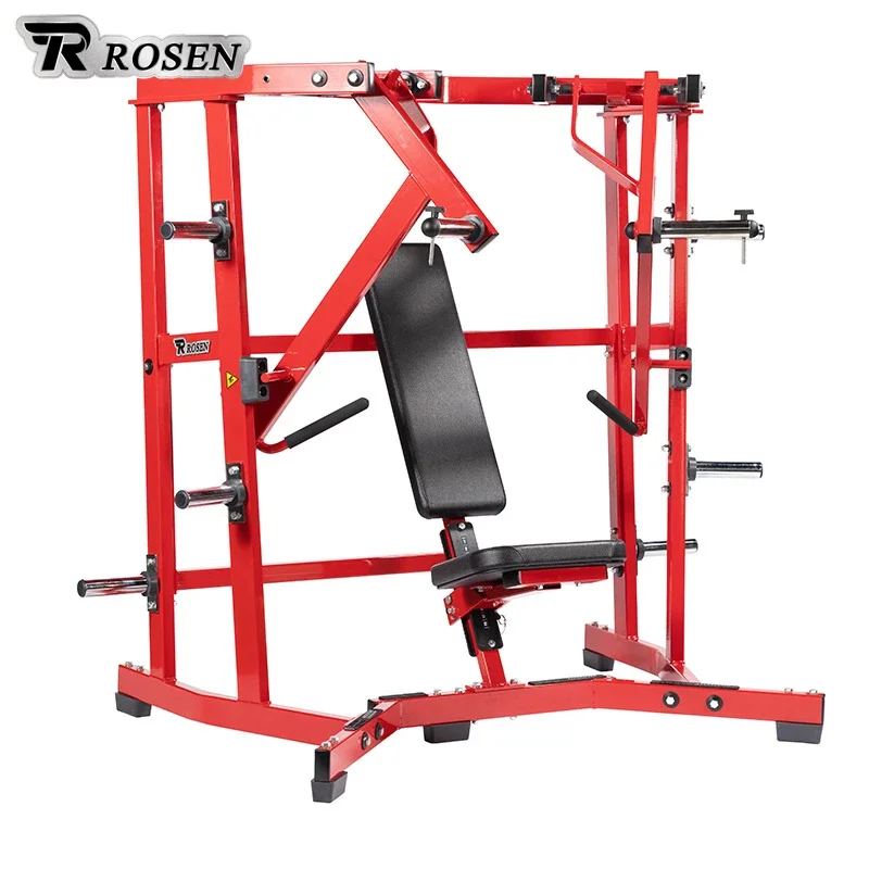 

Машина с нагрузкой из стальной пластины, оптовая цена для тренировок Dezhou Fitness Gym Hammer Iso-боковая пластина с широким прессом для груди