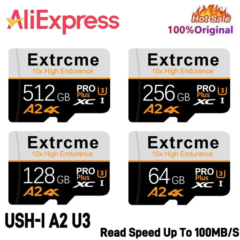 High Speed Memory Card 128GB 512GB 256GB Class 10 Micro TF SD Card SD Memory Card For Nintendo Switch Phone/Ps4