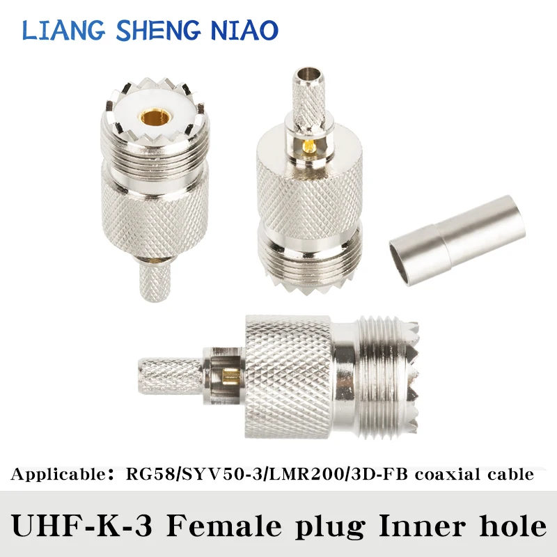 10 stücke 50-3 serie gelenk SMA-J-3 männlich weiblich stecker uhf rf leitung gelenk n feeder gelenk bnc rg58 koaxial kabel stecker tnc gelenk f stecker