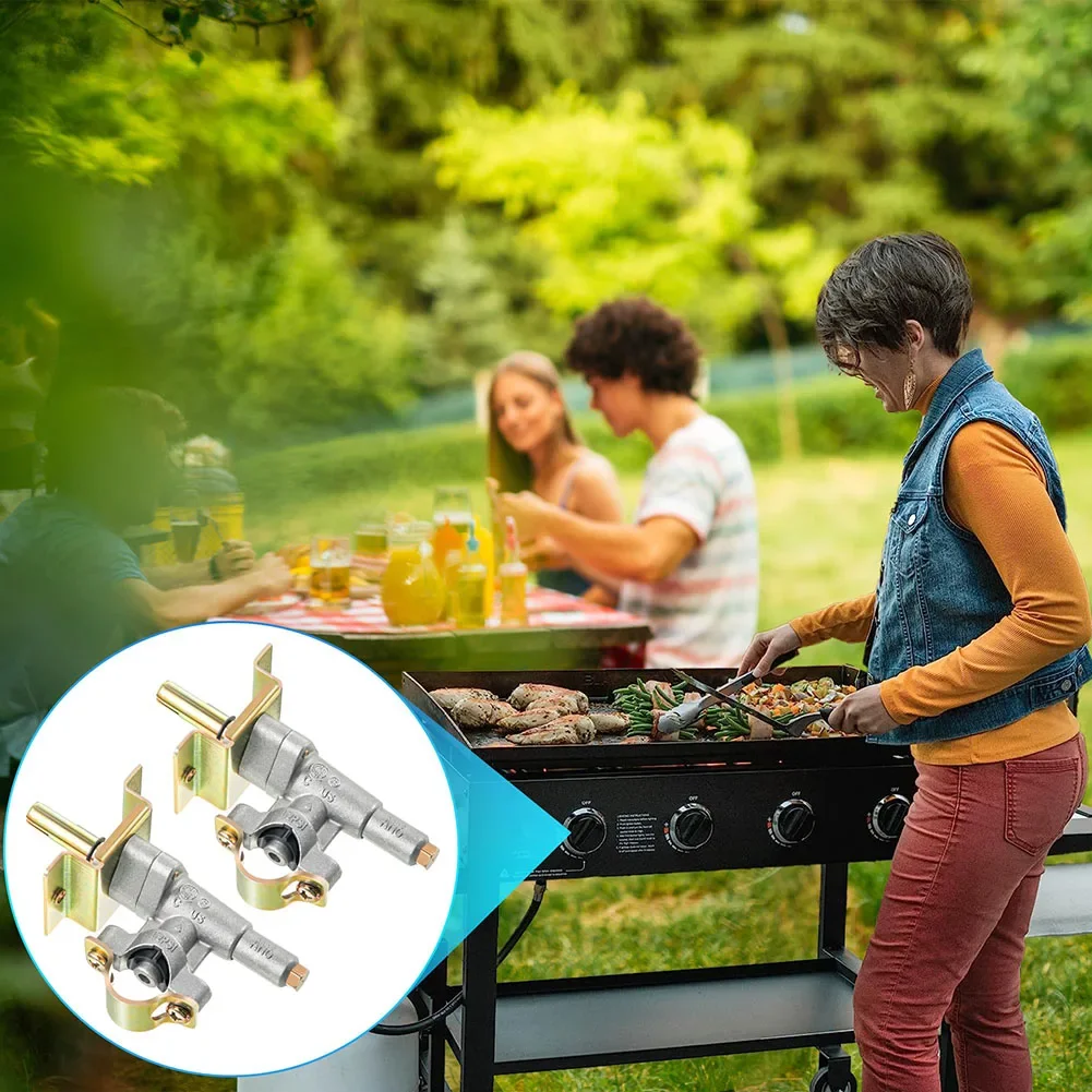 BBQ Gas Grill Valve With Automatic Igniter And Flame Thrower Sprayer Replacement For Gas Grill Valves