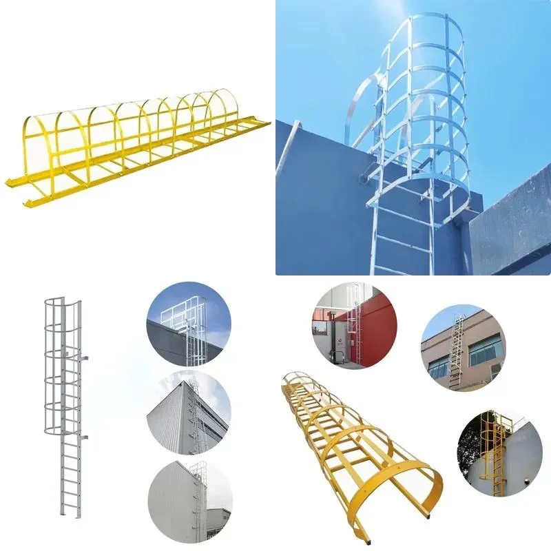 Large Capacity Industrial Cage Ladder Durable Household Step Ladder for Emergency Escape and Maintenance Affordable Price