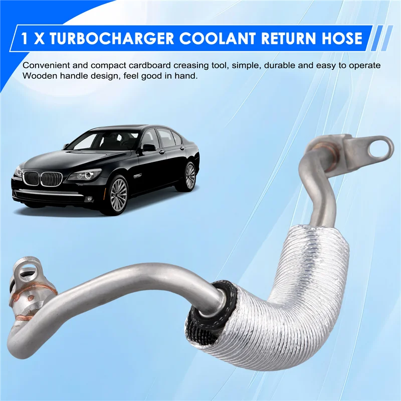 

HOT-A11537563707 Автомобильный шланг турбокомпрессора, возврат охлаждающей жидкости для BMW 7 'F01 740I 7' F02 740Li 2007-2012 11537563707,A11537563707 C