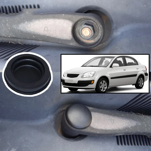 Imagen 1 del producto Pieza de repuesto de perno de tapa de tuerca de brazo de limpiaparabrisas delantero de coche para Kia Rio JB Pride Sephia Sport 2005 2006 2007 2008 2009 2010 2011