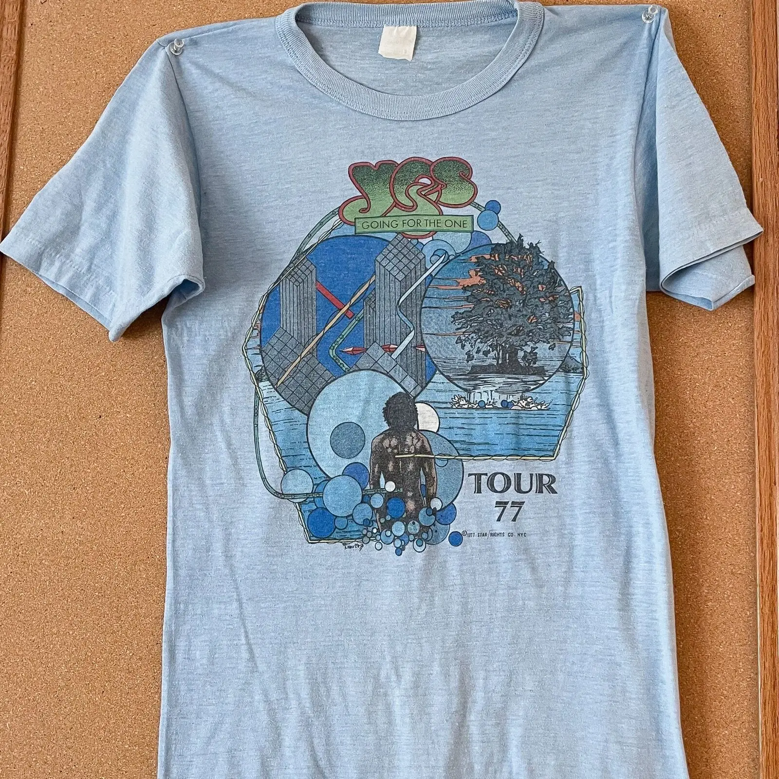 

1977 YES Going for the One Tour T-shirt Unisex S-5XL Men Women VM8378