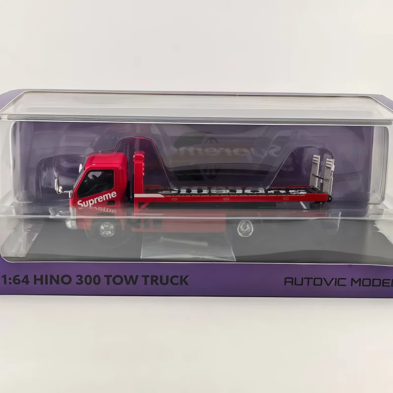 1-64-hino-300-full-floor-standing-trailer-alloy-die-cast-miniature-simulation-car-collectible-model-adult-collection-gift
