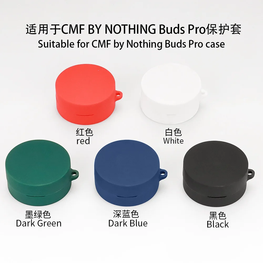 

Suitable For CMF by Nothing Buds Pro Earphone Silicone protective cover for charging case Dustproof Soft Housing Washable Sleeve