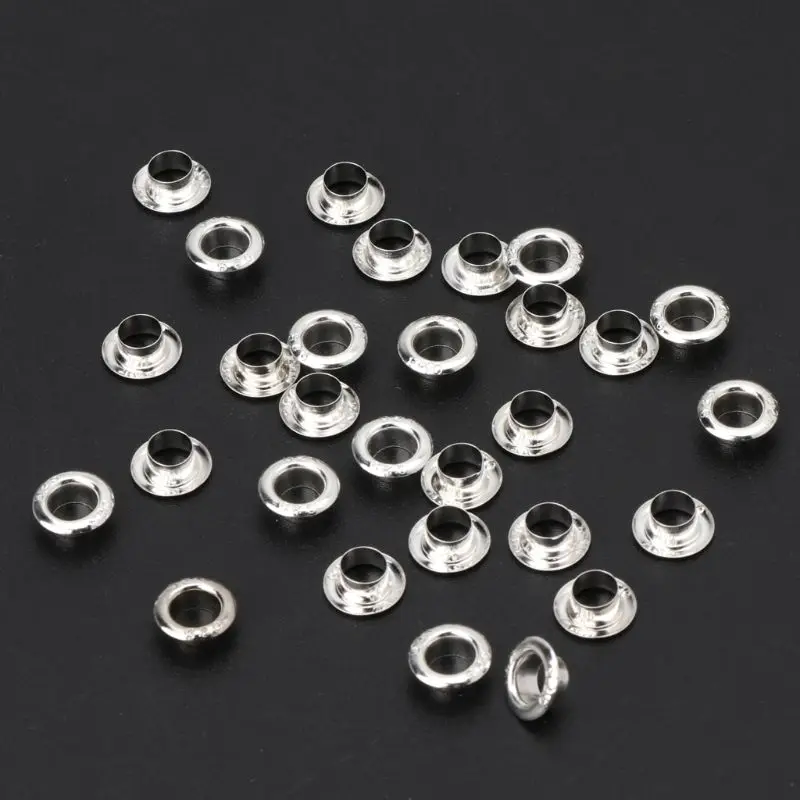 30Pcs Silver Plated Smooth Beads Large Hole Beads For Jewelry Making 40GB