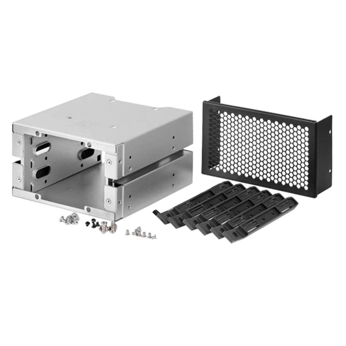 Hot sale 3.5 Inch HDD Cage Rack Hard Driver Tray Hard Drive Cage Support 3 HDD Hard Disks