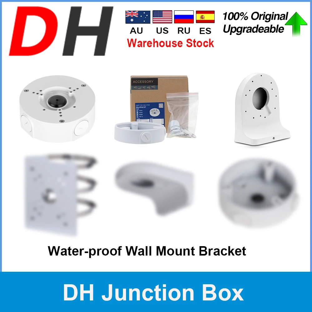 

DH CCTV Camera Bracket WaterProof Junction Box Wall Mount Bracket PFB203W PFB204W PFA136 PFA130-E PFA135 PFA150 PFA137 PFA140