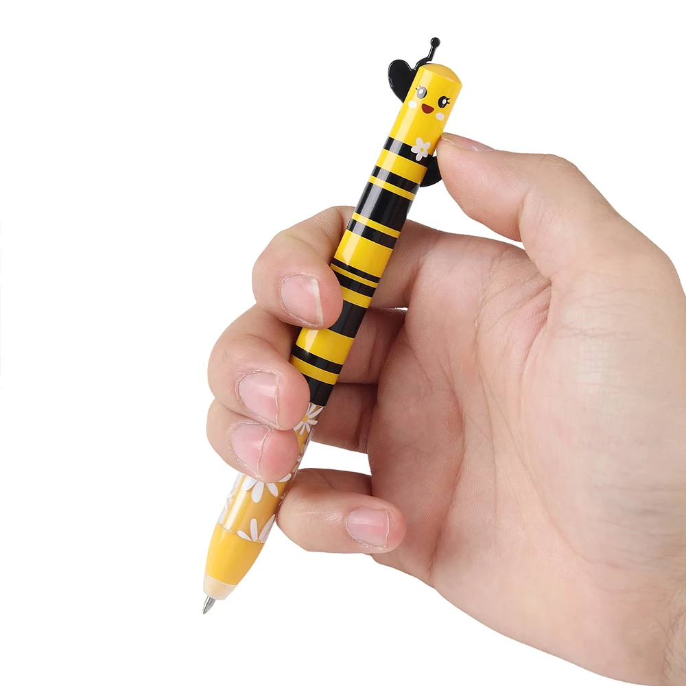 الكرتون الحيوانات 2 في 1 متعدد الألوان قابل للمسح هلام القلم 0.5 مللي متر الأزرق الأحمر ماجيك الحبر قابل للغسل مقبض مكتب مدرسة الكتابة القرطاسية #5