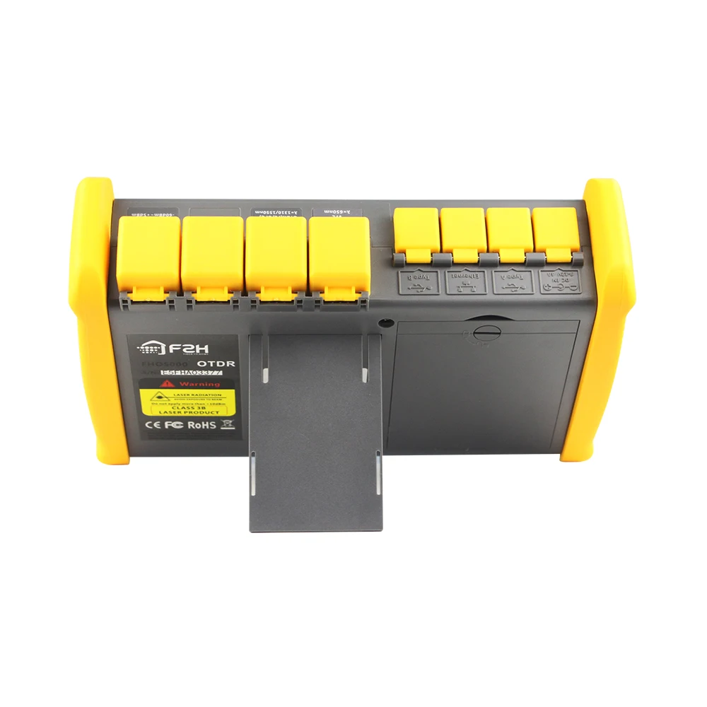 グランドウェイオリジナルFHO5000 Sm Otdr 1310/1550nm 35/33db内蔵パワーメーターVFLタッチスクリーンIOLM 100km