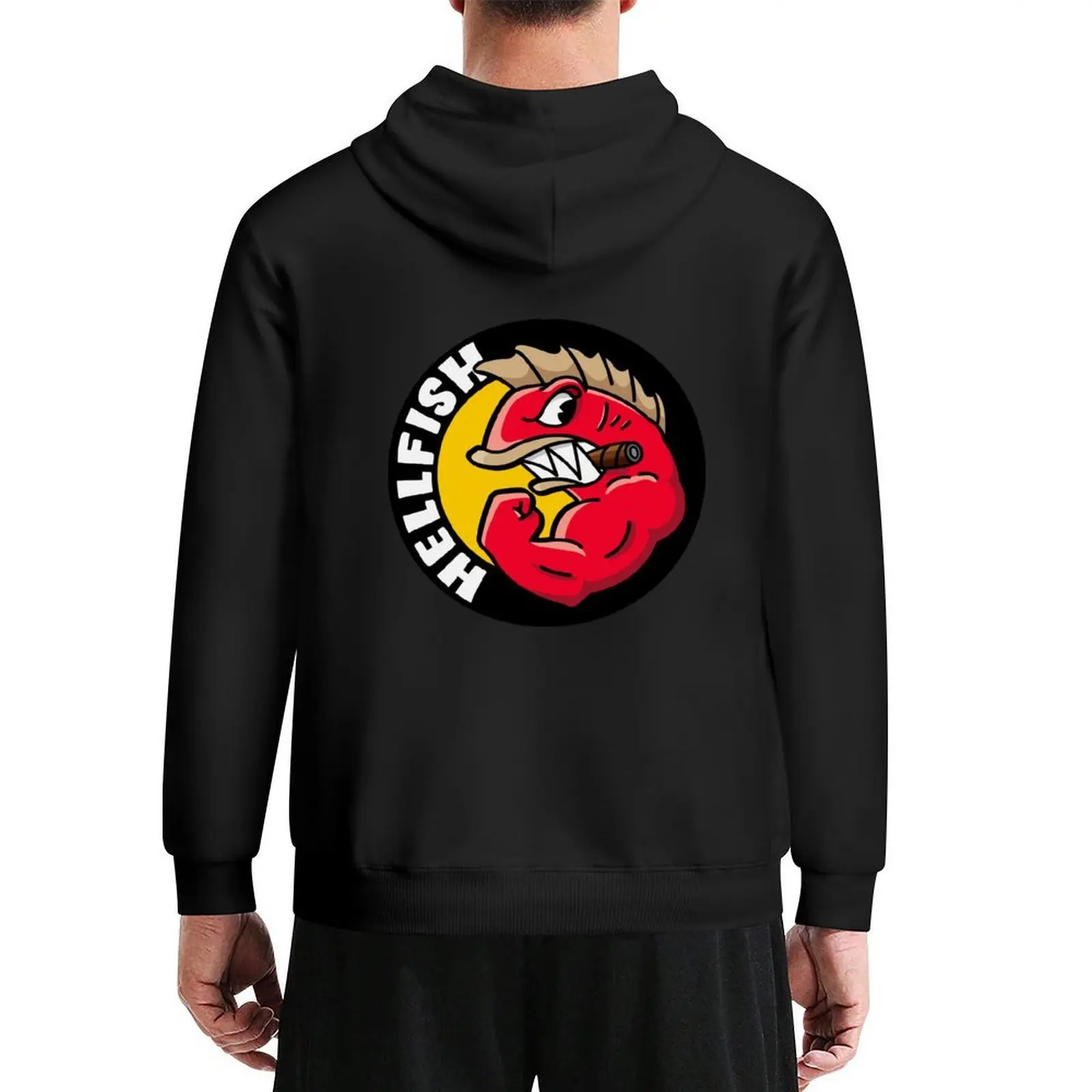 

HELLFISH - '19 Hoodie blouse clothes for men aesthetic clothing japanese style hoodie man