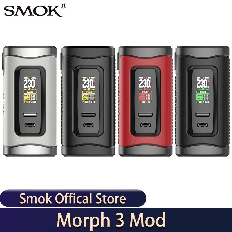 مراجعة شاملة لجهاز SMOK Morph 3 Mod 230W: الأفضل في فئة الأجهزة الإلكترونية المدمجة