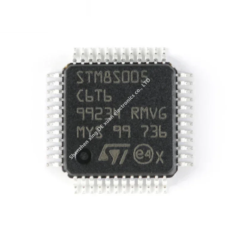 Original genuine STM8S005C6T6 LQFP-48 8S005 16MHz/32KB flash memory/8-bit microcontroller-MCU Integrated circuit IC