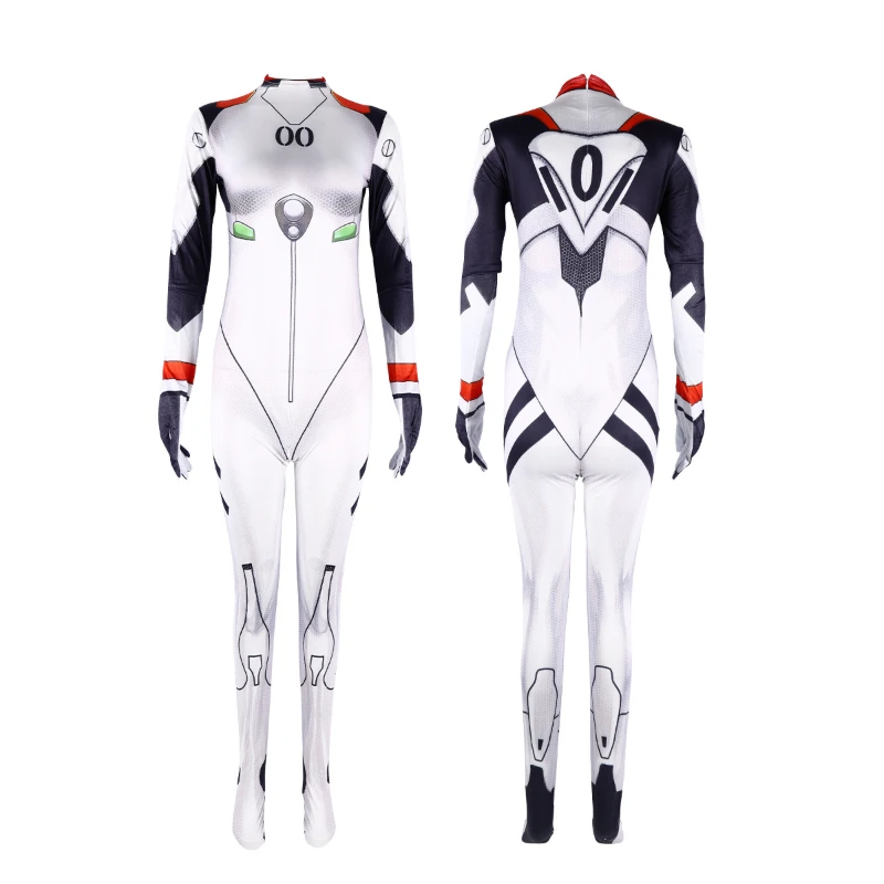 Halloween Tight Bodysuit Asuka DVA Daji Zero 2 Cosplay Overwatch Chiana Rei Ayanamicos Evangelical Warrior Traje Zentai