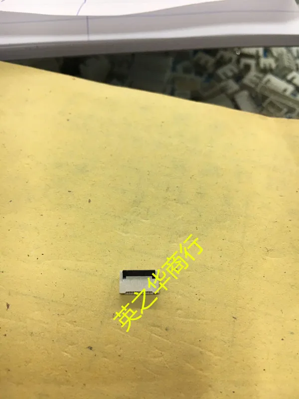 10pcs orginal new FPC flexible cable socket 6P 0.5MM pitch rear flip connector
