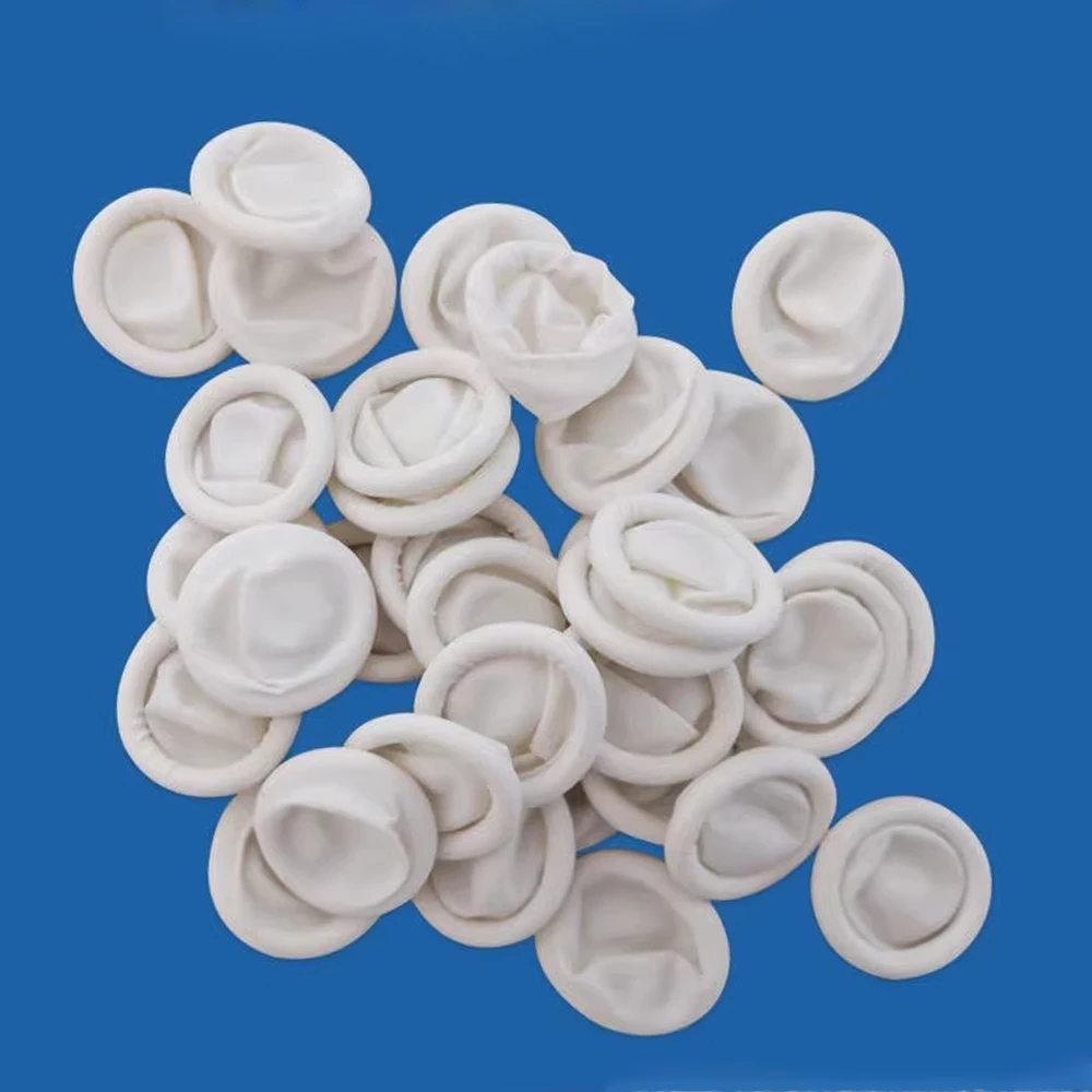 20/50Pcs Fingertips Protector Gloves Watch Repair Tool Natural Rubber Gloves Sterile Disposable Powder Free Finger Cots Parts