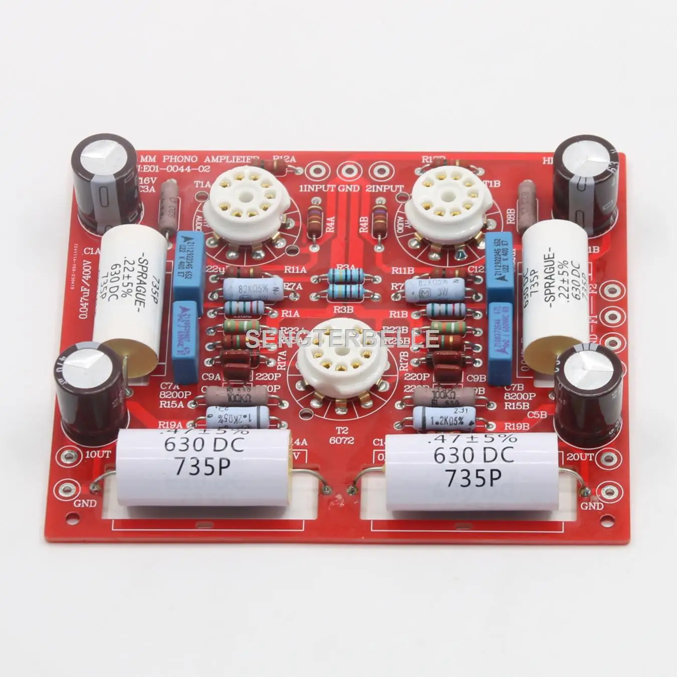 HiFi L3  Stereo Phono Kit 12AY7 /6072A Tube Riaa MM Phono Amplifier Board