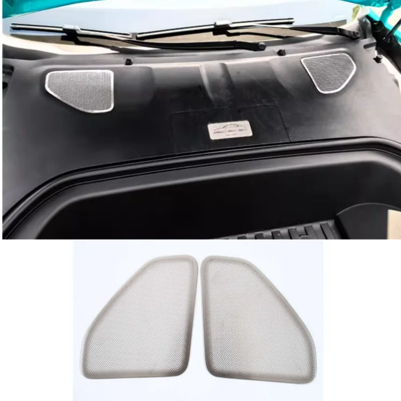 For XIAOMI SU7 2024 Exterior Accessories Front Hood Bumper Lid Bonnet Grille Panel Car Front Hood Dustproof Net