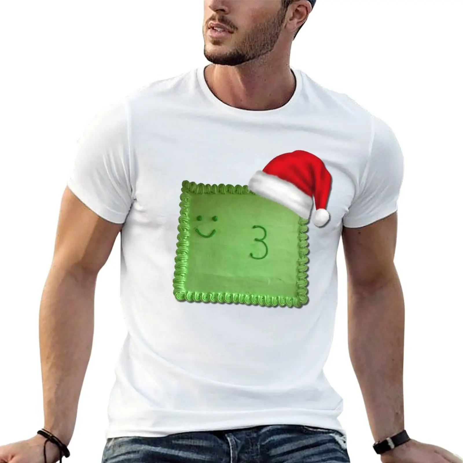 

Christmas Frog Cake :) T-Shirt funny t shirts man t shirt man cotton T-Shirt