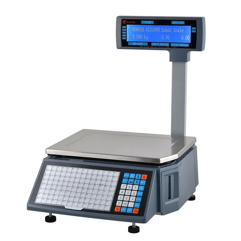 YYHC-Rongta RLS1100 30kg Electronic Digital Scale Label Weighing Scales