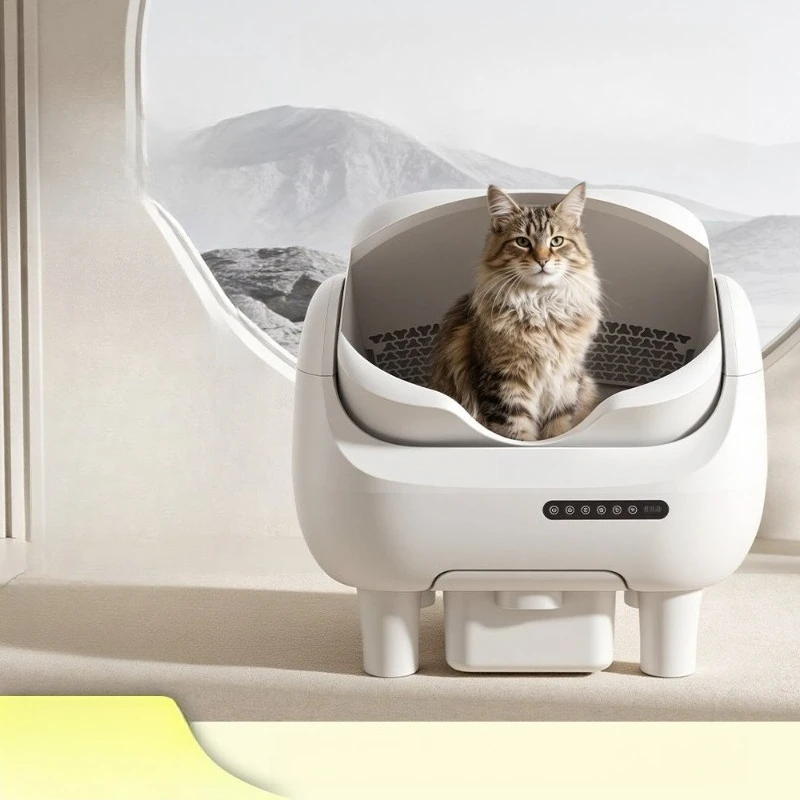 

Automatic cat litter box open intelligent oversized electric cat toilet
