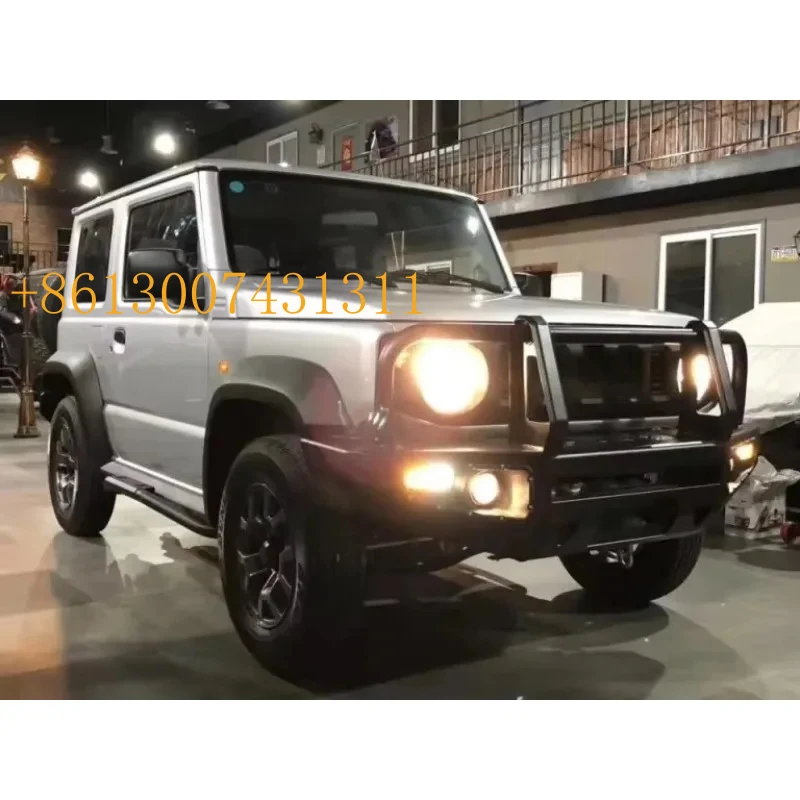 FactoryHigh Quality Classic Steel Car Front Bumper Bull Bar Jimny JB74 JB64 2018+