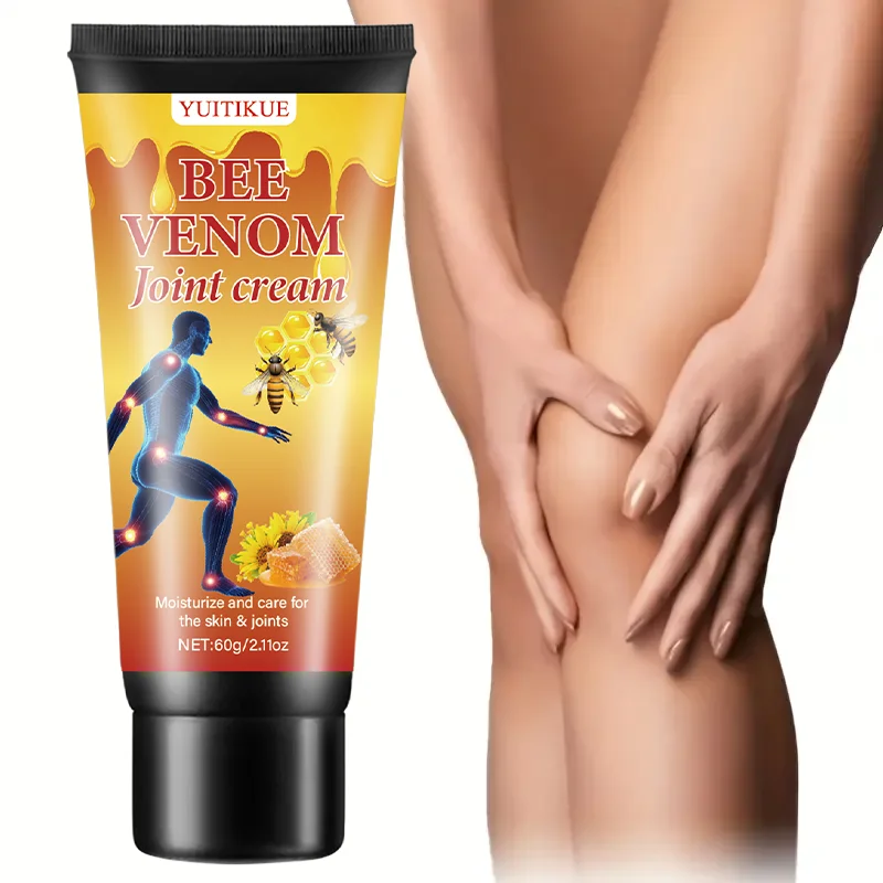 كريم مفصل سم النحل - لوشن مرطب مهدئ مضاد للحساسية مع العسل والكولاجين، رائحة طازجة لجميع أنواع البشرة