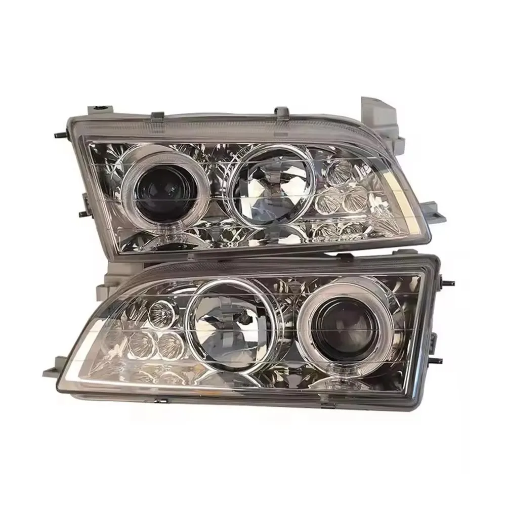 Car Headlight Modified Angel Eyes Daytime Running Lights For Toyota COROLLA AE100 AE101 AE104 1992 1993 1994 1995