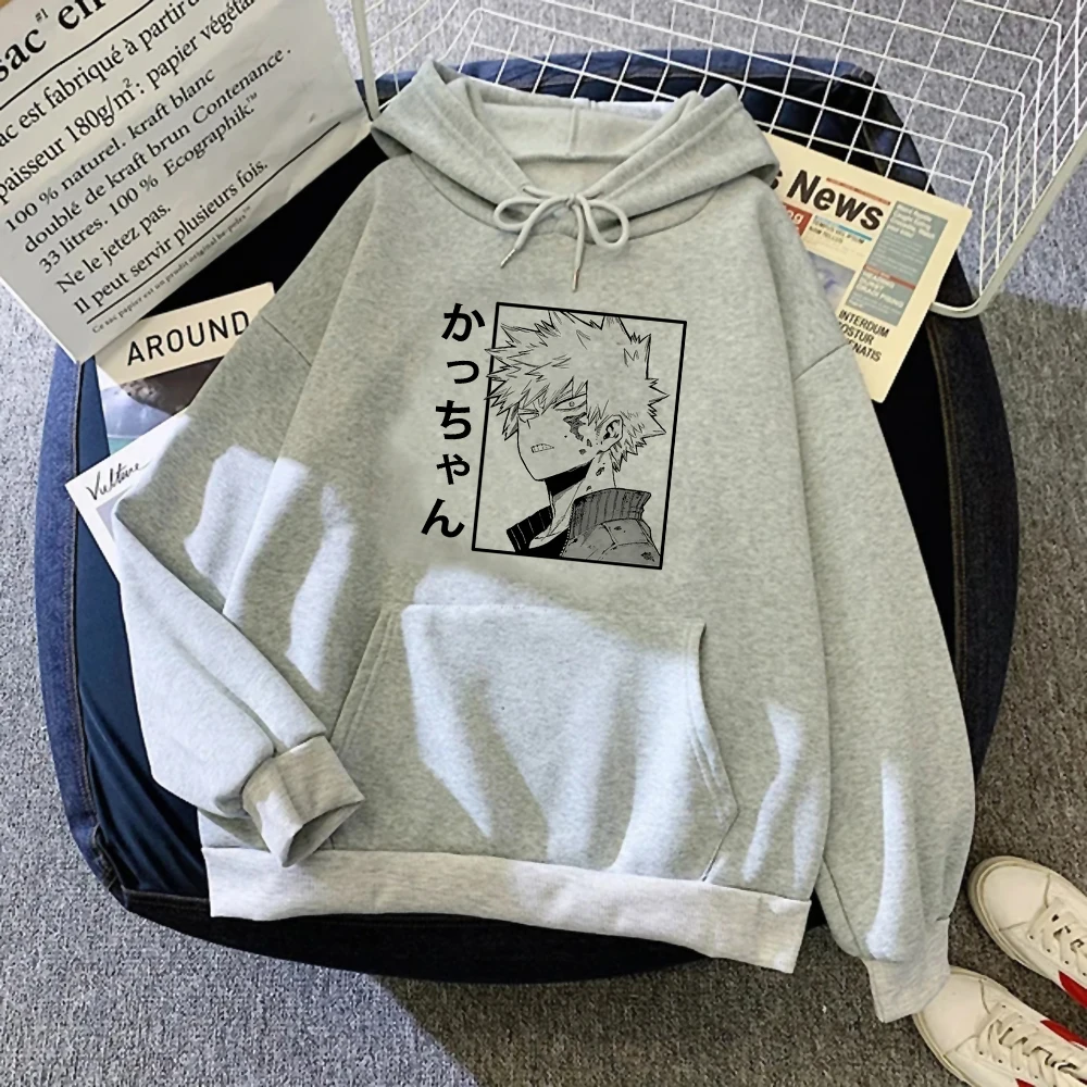 Bakugo Hoodies Vrouwen 90S Streetwear Grafische Anime Kleding Vrouwen Koreaanse Stijl Kleding