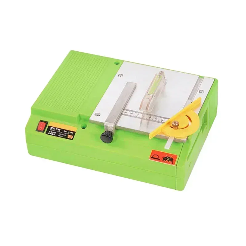 For BG-3115 Multifunctional Mini Table Saw Woodworking Table Lathe DIY Electric Polishing Machine Grinder Cutting Saw Cutting