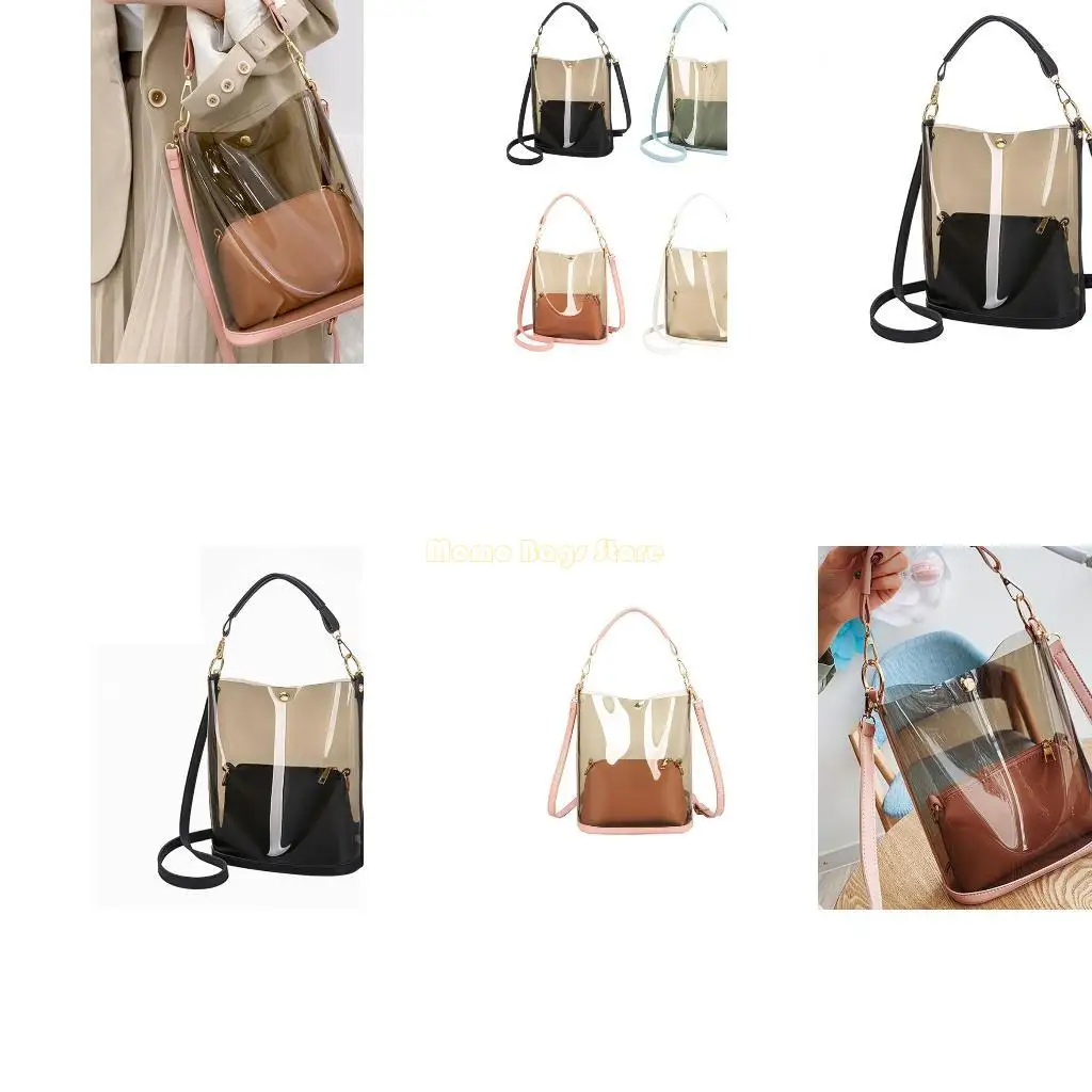x90d-vintage-2-1-bolsa-bolsa-clear-bag-bucket-bag-bag-semi-clear-jelly-bag-bag-presente-para-a-esposa-melhores