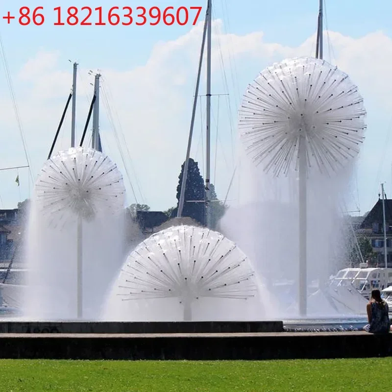 

Насадка для фонтана TAO Dandelion/кристальный шар, из нержавеющей стали, для создания водопада