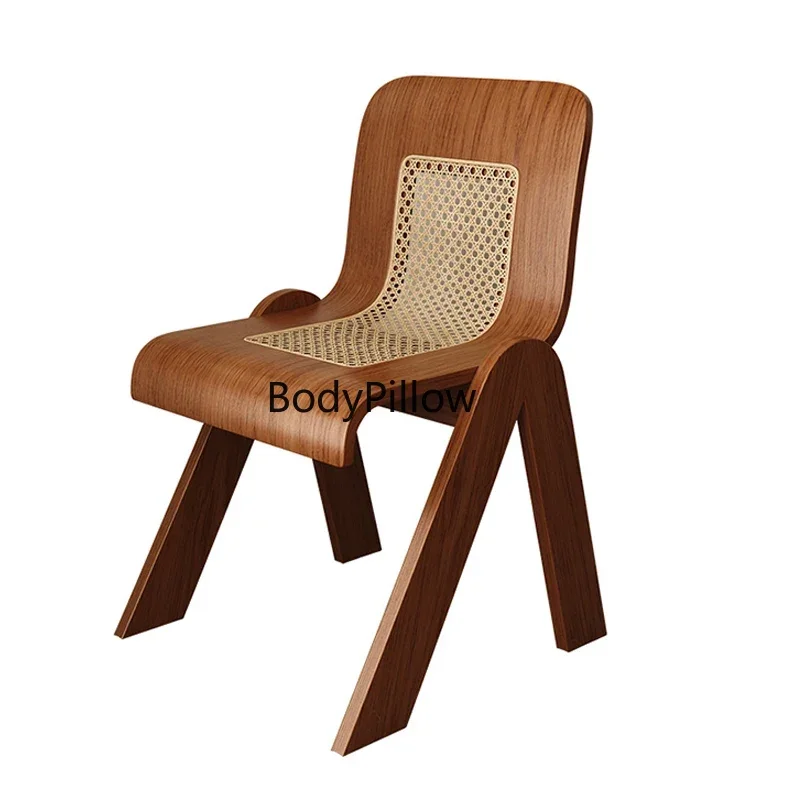 Home Kitchen Chairs Room Nordic Makeup Bedroom  Wood Dining Sillones Modernos Para Sala Familia Lujo  Furniture