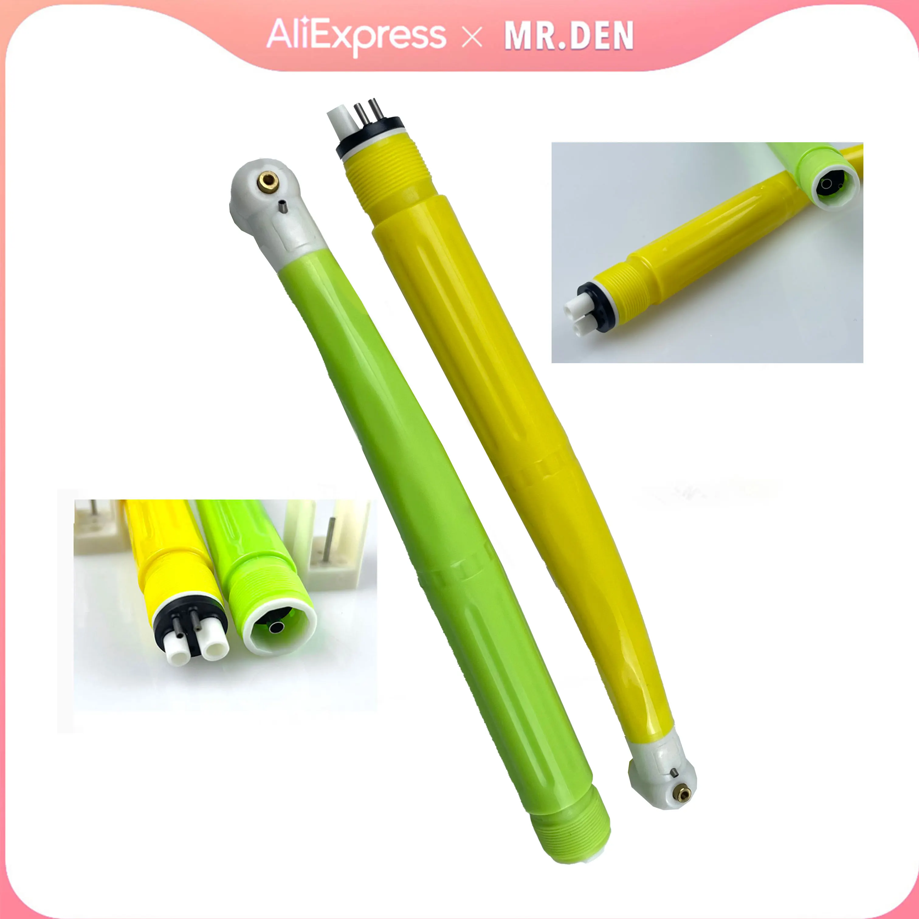 

Dental Disposable Handpiece Green Yellow/High Speed Anti-infection Personal Use Handpiece/Air Turbine Handpiece