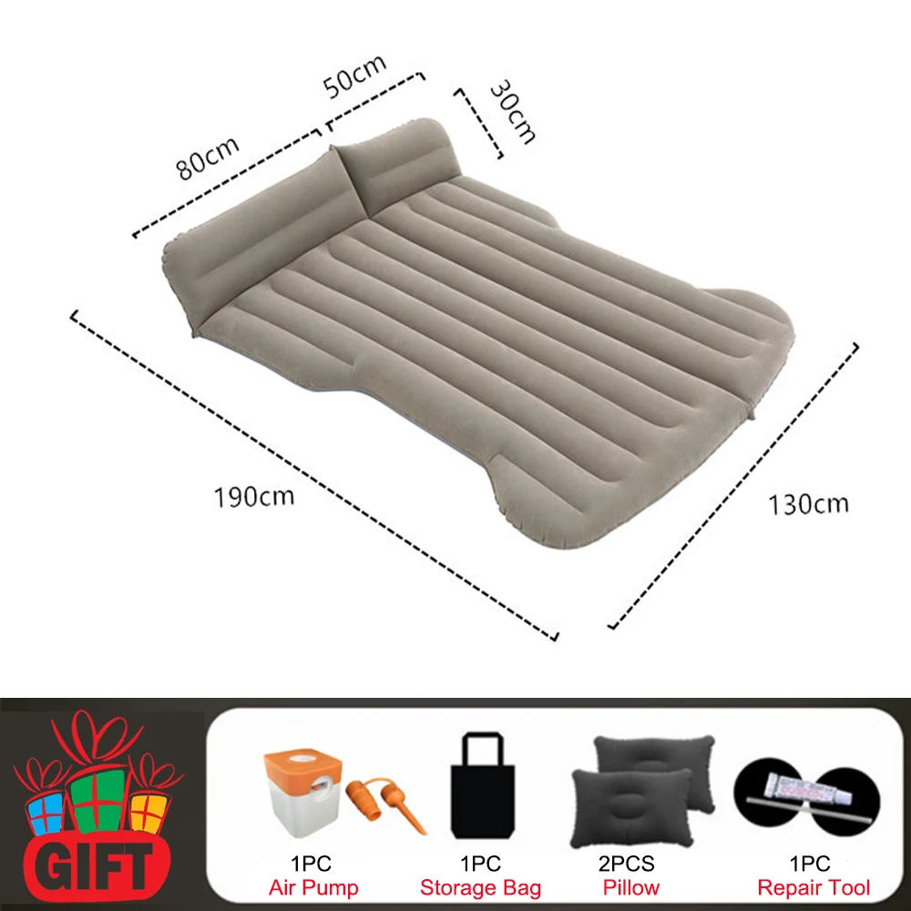 Car Air Inflation Mattress For Tesla Model Y Auto SUV Trunk Inflatable Pad Folding Sleeping Mat Air Bed for Travel Camping Nap