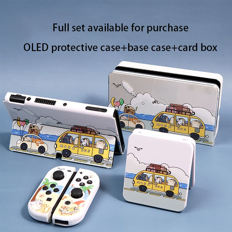 

For Nintendo Switch Case NS/OD Accessories Cartoon Protect Case Base Storage Bag Cassette Box For Switch Accessorie Console Game