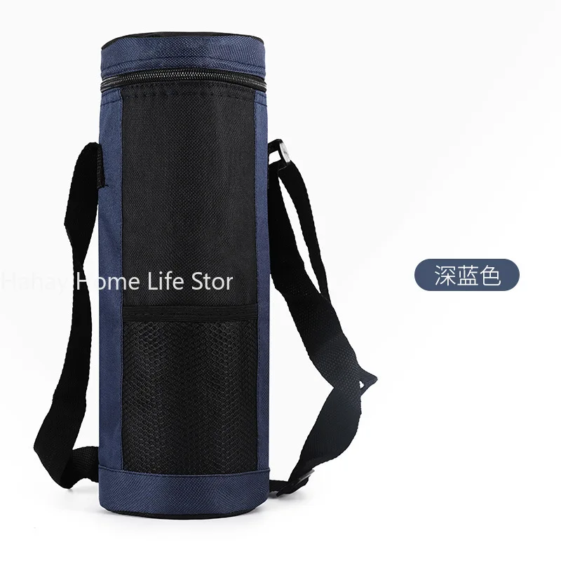 Water Bottle Tote Bag Universal Water Bottle Pouch Large Capacity Insulated Cooler Bag Outdoor Traveling Camping Hiking