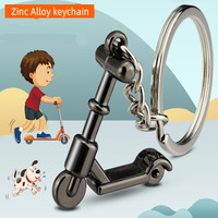 New personalized keychain electric scooter keyring men's and women's pendant Children Party Gift Jewelry