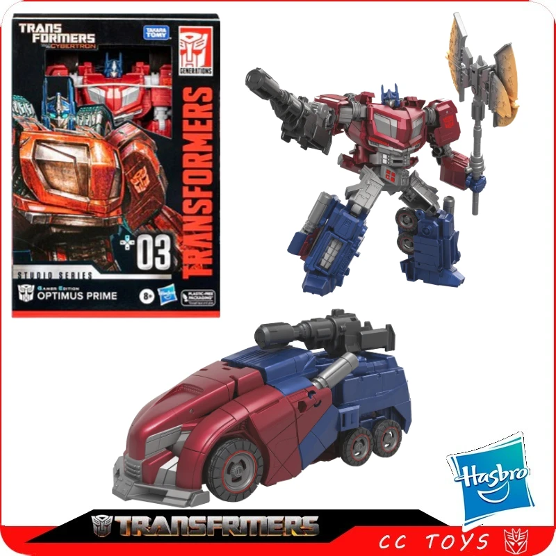 

In Stock Hasbro Transformers Toy Studio Series SS-GE 03 Optimus Prime Models Anime Movie Toys Robots Action Figures Gifts
