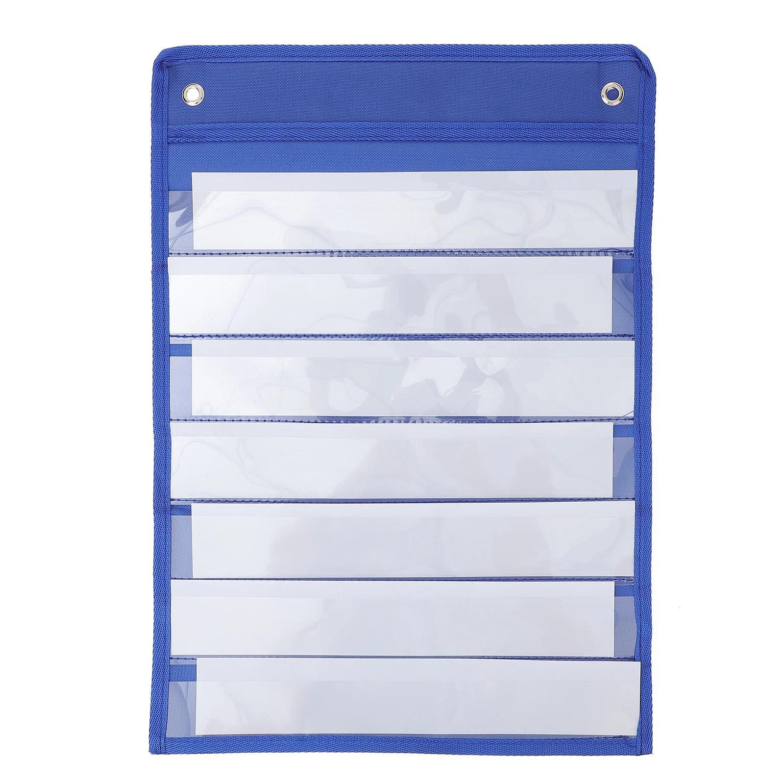

10pcs Magnetic Hanging Bag 7-Layer Transparent Pocket Chart For Whiteboard Wall Pocket Classroom Teaching Organizer Handbag