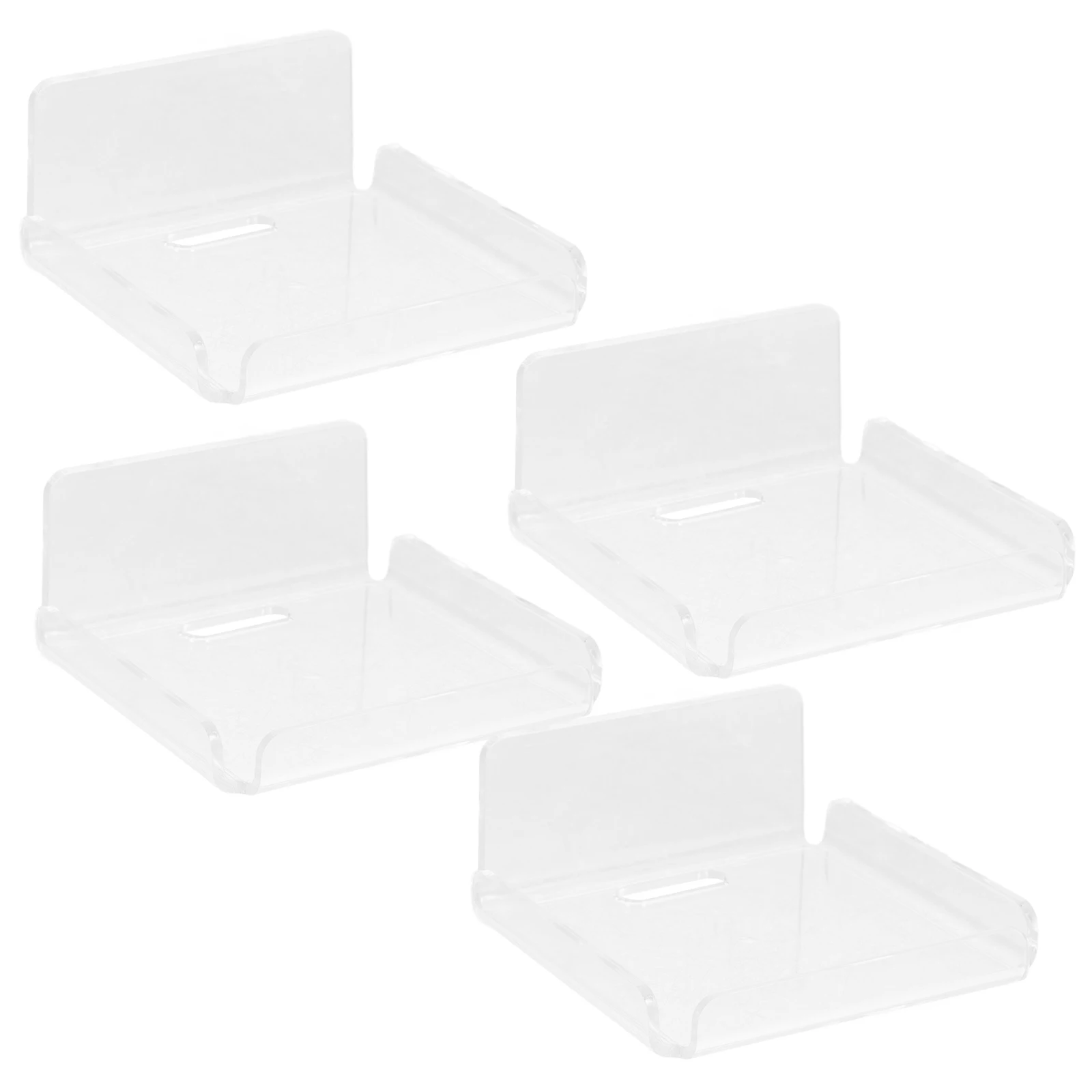 

WallMountCameraHolderDurableAcrylicBaseBracketShelfforSpeakersMonitoringSecureStorageStableSt SmallWallShelfCameraMount