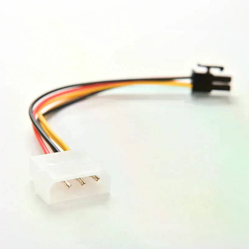 Кабель-питания-для-видеокарты-pci-e-адаптер-коннектор-с-4-контактного-на-6-контактный-разъем-для-блока-питания