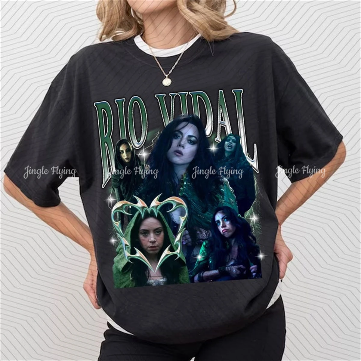 Rio Vidal 90s Bootleg Aubrey Plaza Lady Death Scarlet Witch Unisex Cotton Tshirt