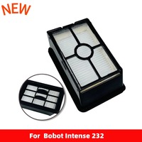 HEPA Filter Side Brush For BOBOT Intense 232 Vacuum Cleaner  Replacement Washable Durable Dust Filter for Clean Fresh Indoor Air