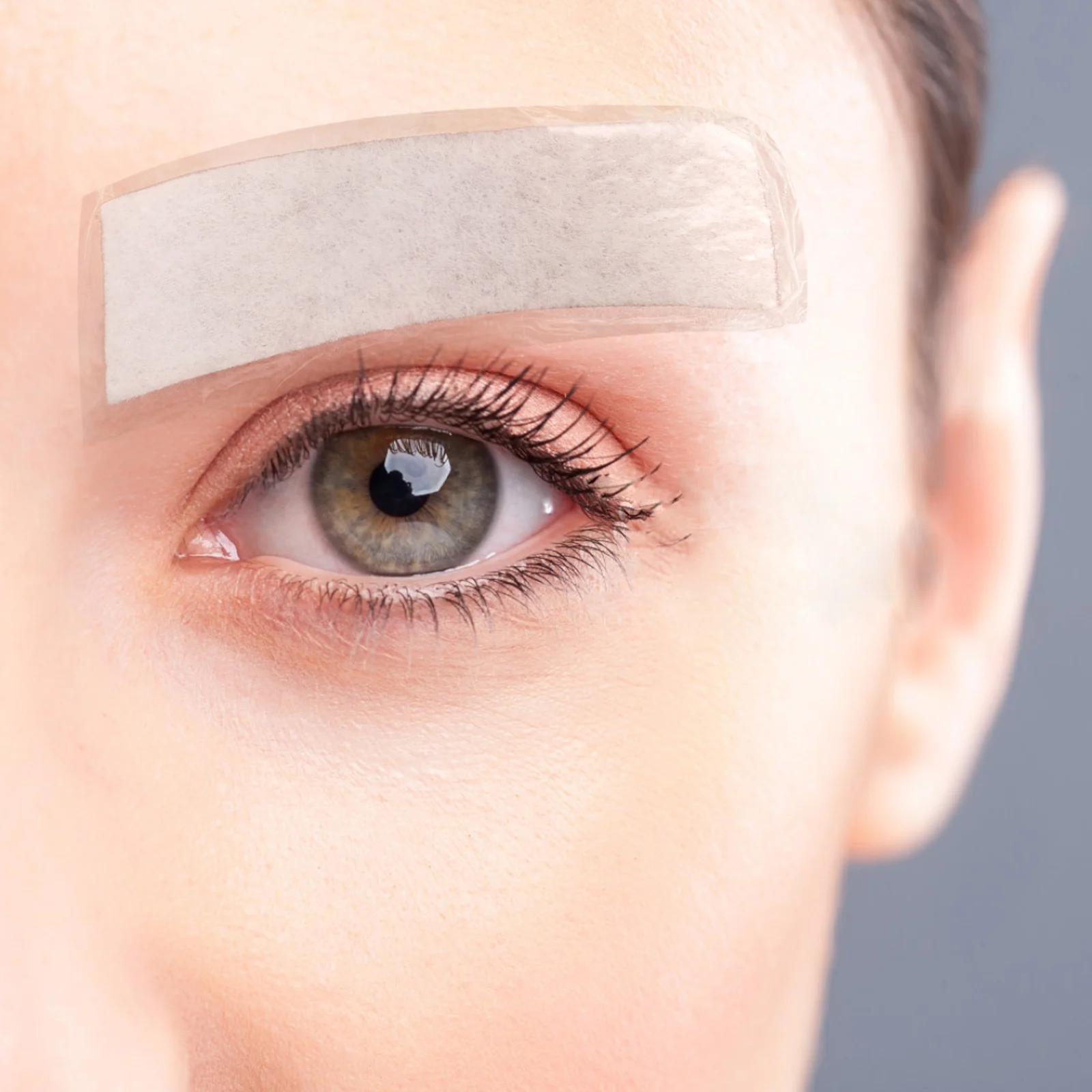 

20pcs Waterproof Eyebrow Protection Strips Breathable Nose Stickers Cover Fabric Eyebrow Patch NonWoven Cosmetics